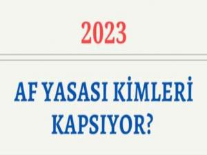 29 Ekim'de af var mı? 100. yılda genel af mı çıkacak?