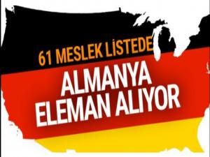 Almanya kalifiye eleman ariyor