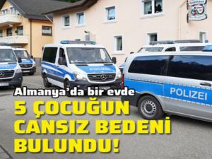 Almanya Solingen'de bir evde 5 çocuğun cansız bedeni bulundu!