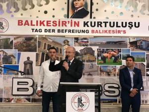 BALIKESIR BÜYÜKSEHIR BELEDIYE BASKANI KAFAOGLU ALMANYA  BALIKESIRIN 21. ILÇESI  