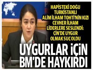 BM zirvesinde Doğu Türkistan Zulmünü anlattı..!