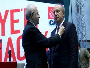 CHP'nin cumhurbaşkanı adayı Muharrem İnce