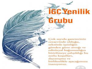 IGC Yenilik Gazete ziyaretleri yapiyor.