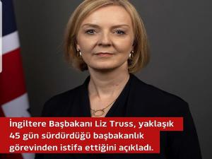 İngiltere Başbakanı Liz Truss görevini bıraktığını duyurdu