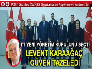 ISVIÇRE TÜRK TOPLUMU LEVENT KARAAGAÇ YENIDEN BASKAN SEÇILDI