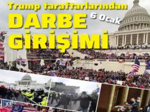 Son dakika...ABD  Trump destekçilerinden darbe girişimi!