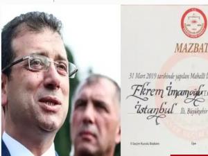 Son dakika... Ekrem İmamoğlu mazbatasını aldı