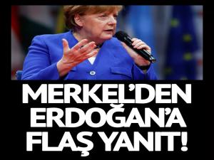 Son dakika Merkelden Erdoğana mülteci yanıtı!