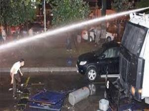 İsrail eylemi,İstanbul Başkonsolosluğu Önünde Polis Müdahalesi