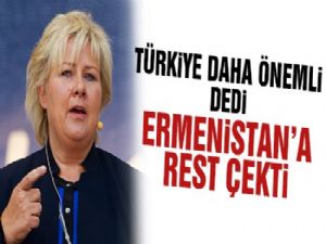 Norveç Başbakanı Erna Solberg Ermeni lobilerini şoke etti. 