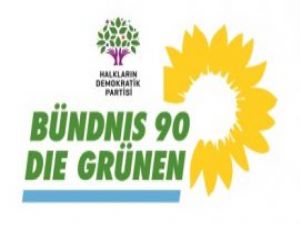  Alman Yeşiller partisinden HDP'ye destek çağrısı geldi. 