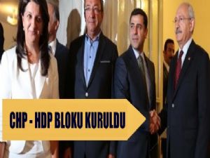 CHP-HDP BLOKU KURULDU‏ 