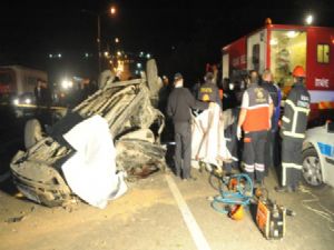 Uşak'ta kaza: 3 üniversite öğrencisi öldü, 6 yaralı var