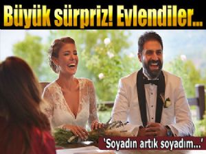 Gülben Ergen ve Erhan Çelik evlendi