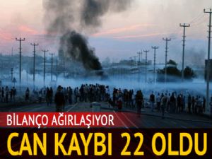  Son Dakika! Kobani protestolarında 22 kişi hayatını kaybetti
