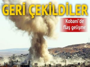 IŞİD Kobani'den geri çekiliyor