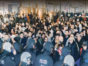 Almanya'da Protestolara büyük tepki