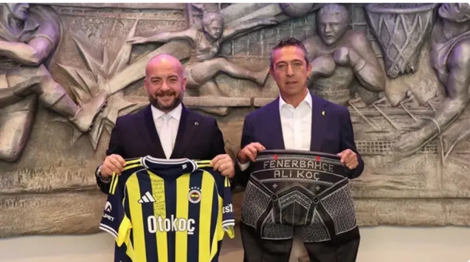 Kırkpınar Ağası Ufuk Özünlü'den Fenerbahçe Başkanı Ali Koç'a ziyaret!
